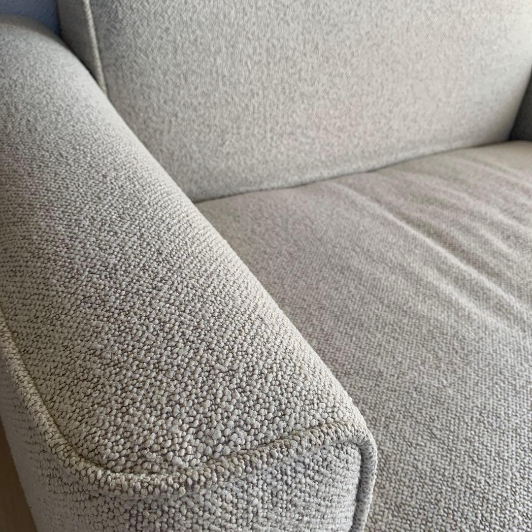 unico ウニコ WELM カバーリング ソファ 1.5S アイボリー