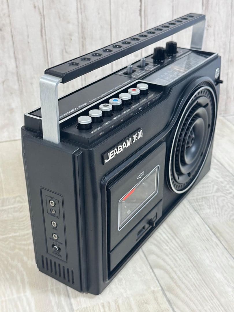 昭和レトロ品 JAGAM ラジオカセットJR-3600 希少 - メルカリ