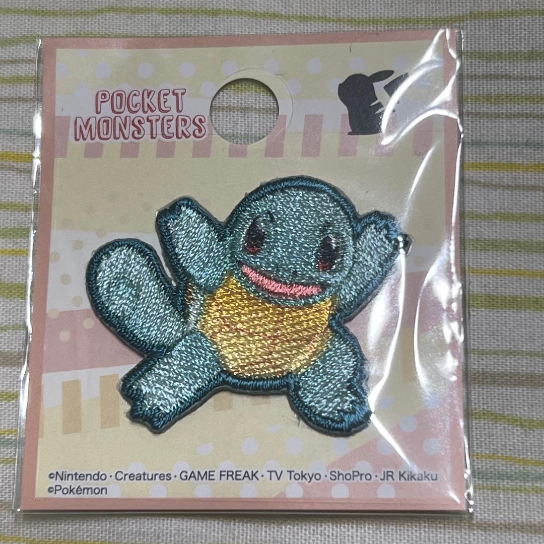 同封2枚目100円引き ポケモンシールワッペン ゼニガメ - メルカリ