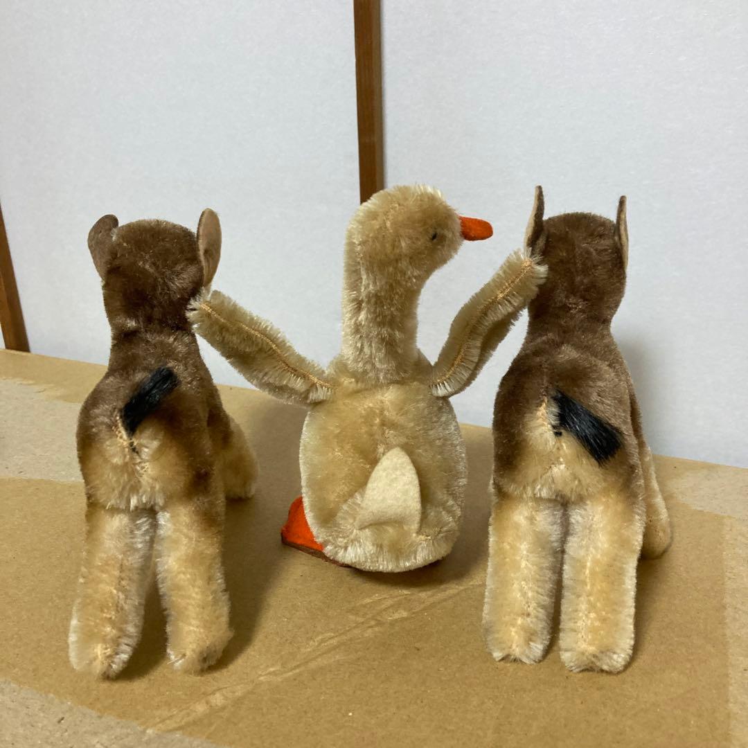 オールドシュタイフ ヤギ2匹、アヒル1匹 セット まとめ売り - メルカリ