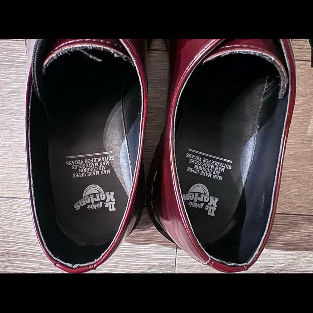 た*け様 【常田大希着用】ドクターマーチン ワインレッド VEGAN 3