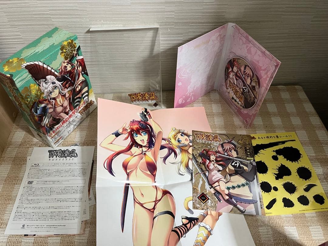 百花繚乱 サムライブライド 初回全6巻セットDVD/Blu-ray 未開封多数