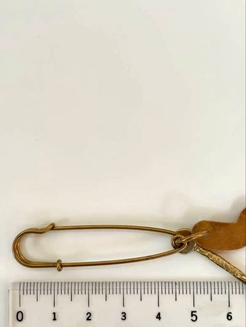 ふくの母ちゃん 小原聖子さんストールピン　箱•プロフィール付き★未使用品