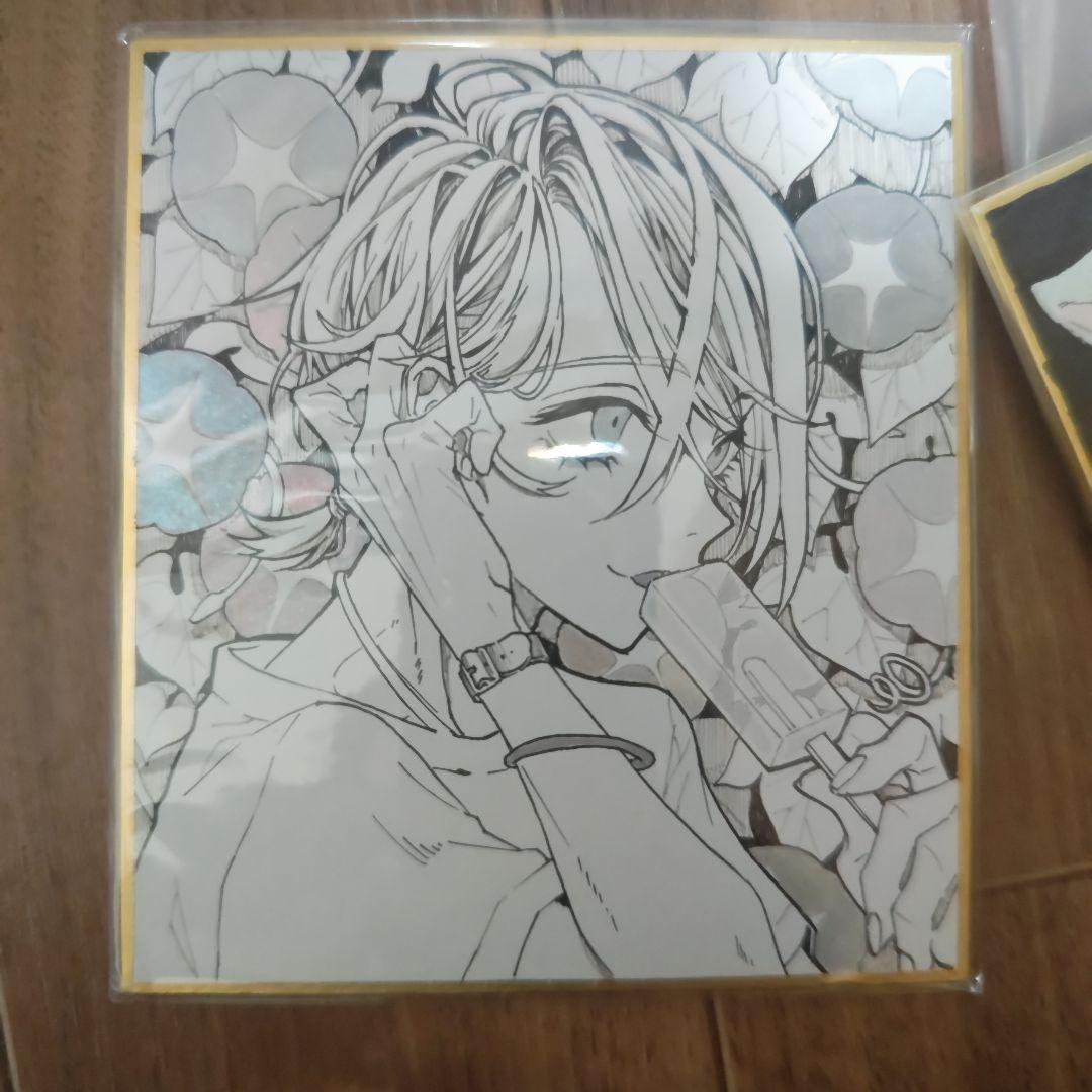 ヨドHP かずちこ 直筆 色紙 色紙✒️ #comitia148 #コミティア148 #illustration #drawing