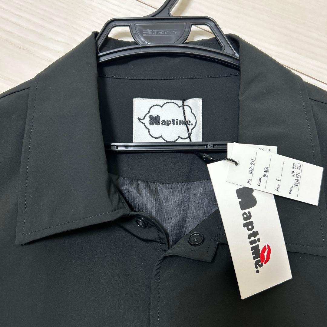 Nissy Naptime ナップタイムコーチジャケット Fサイズ 黒 - メルカリ