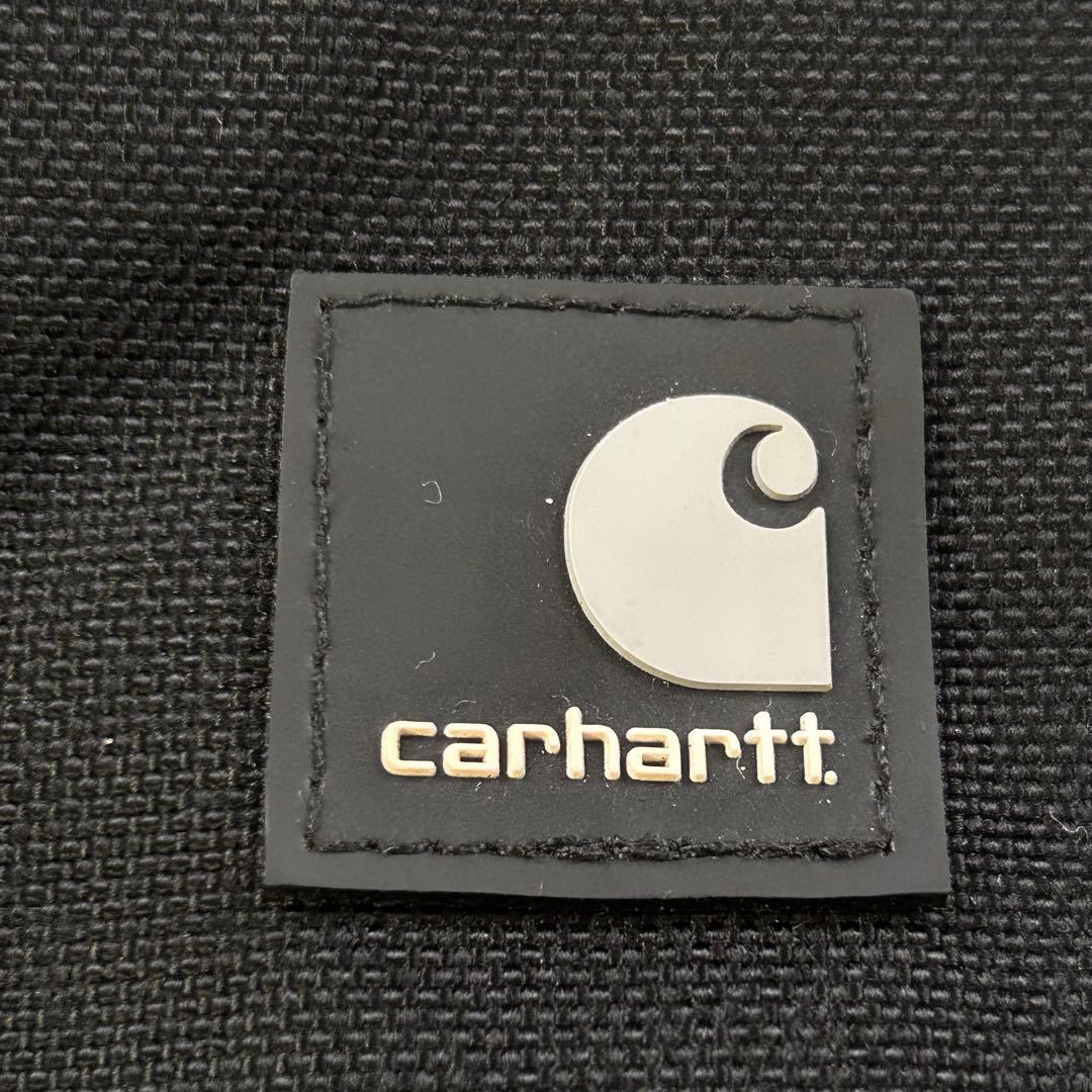 P276【42R】【ダブルニー】カーハート 防寒つなぎ 中綿入り 黒