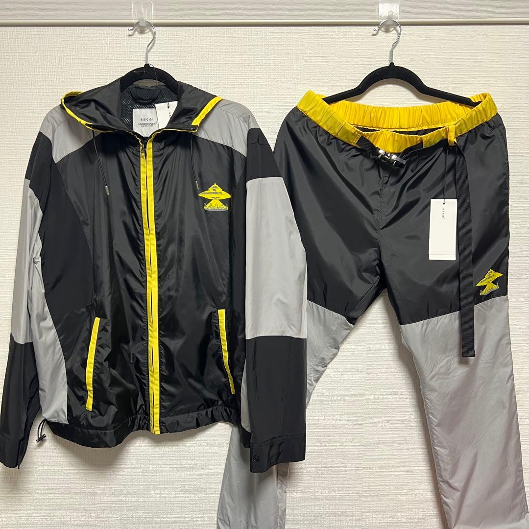 未使用 セットアップ】sacai x UNDERCOVER ナイロンジャケット - メルカリ