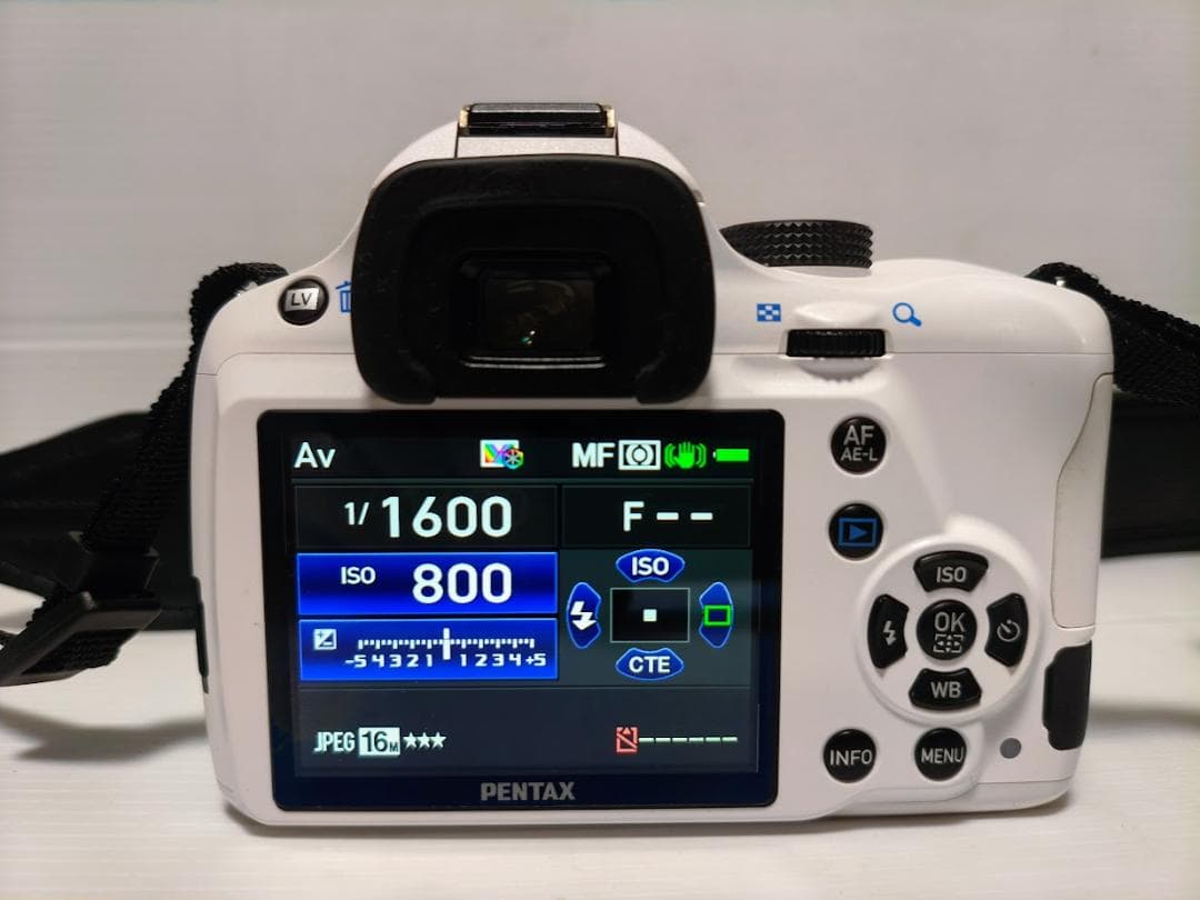 黒死病対策済】PENTAX K-50 ダブルズーム バッグ付き 【黒死病対策】【
