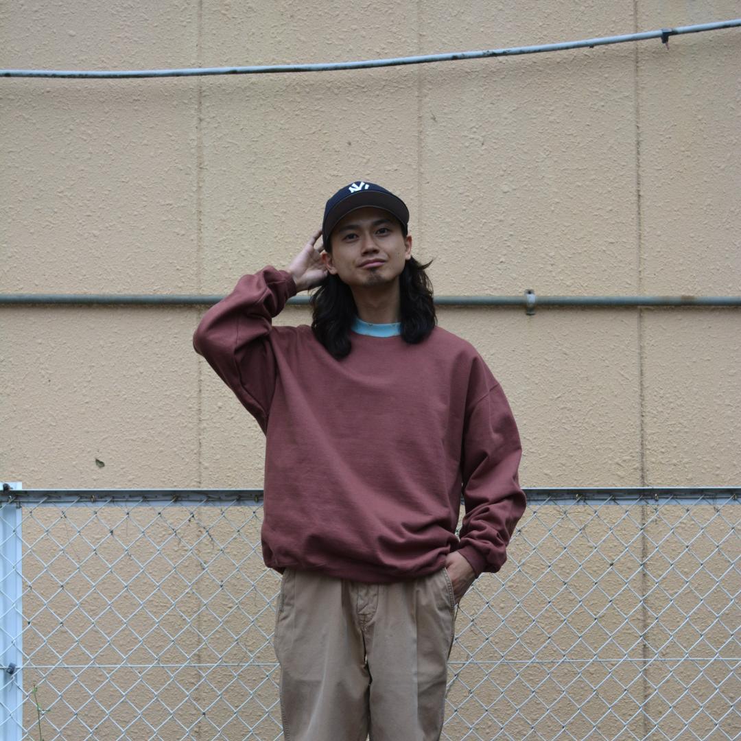 supermarket relaxfit RUSTSWEAT 試着程度