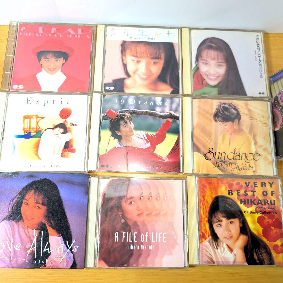 西田ひかる CD アルバム シングル 手鏡 CDケースまとめ売り - メルカリ