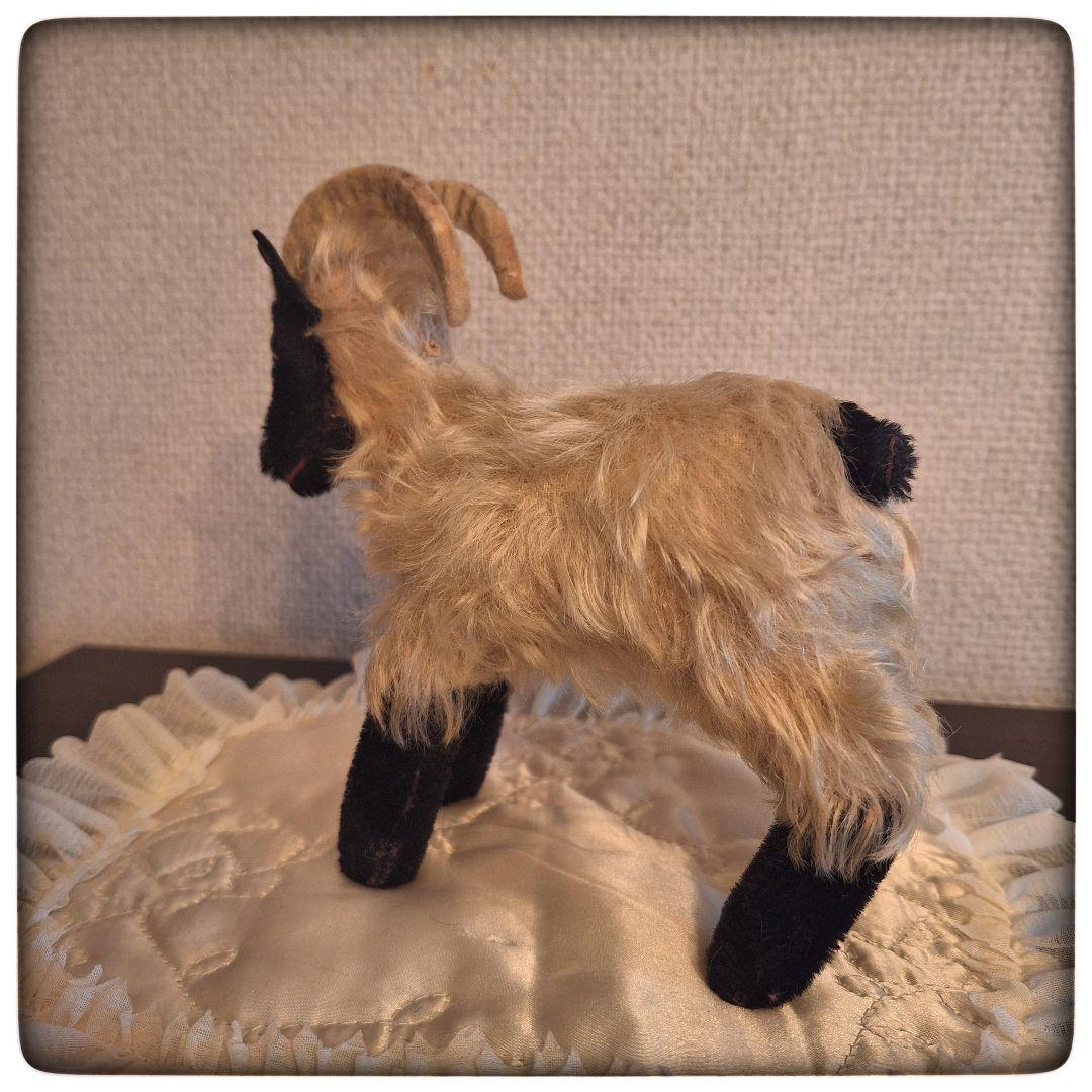 Heideschaf Snuchi 黒山羊 スヌッチ】ヴィンテージ シュタイフ - メルカリ