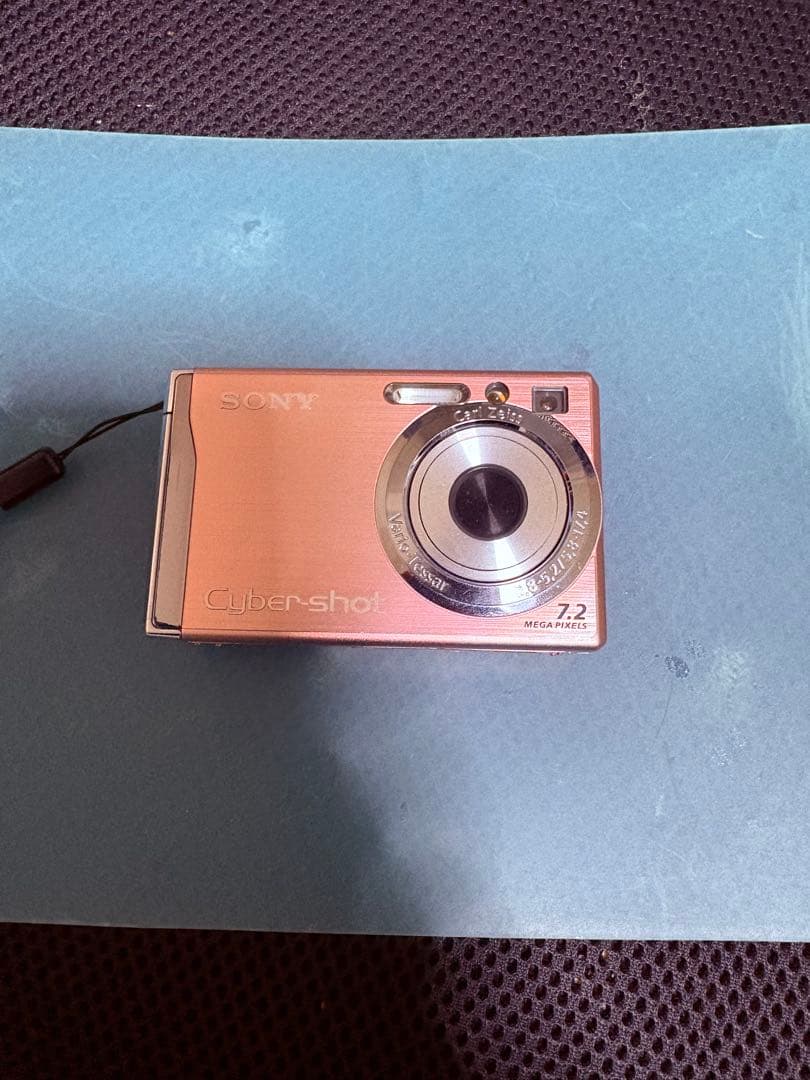 デジカメ　ソニー　サイバーショット　DSC-W80 ピンク　動作品　美品 SONY Cyber-shot DSC-W80 Pink 7.2MP 3x optical zoom Digital Camera
