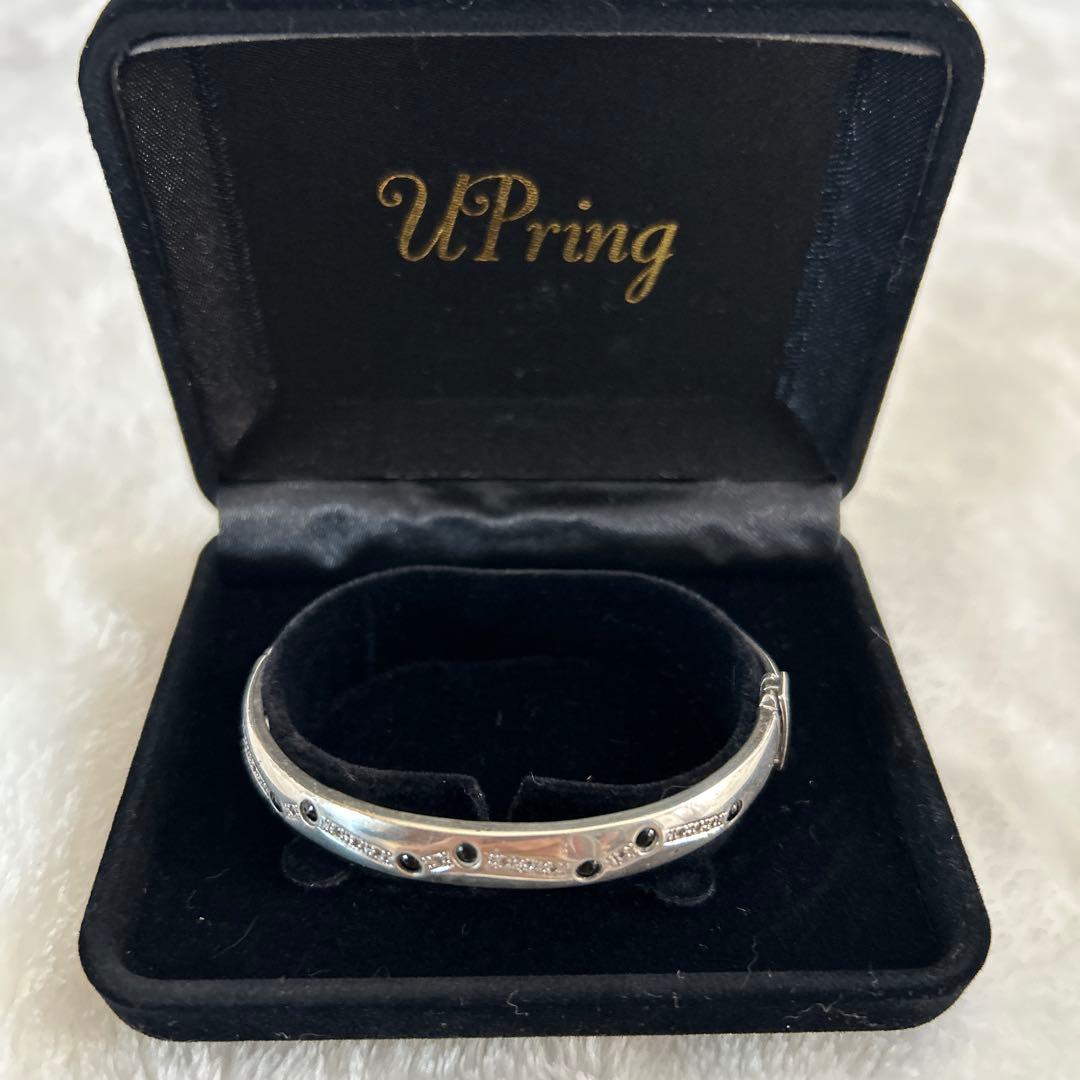 YOSA ヨサ UPring シルバー プラチナ バングル マイナスイオン 蓄熱 YOSA ヨサ UPring シルバー プラチナ バングル マイナスイオン 蓄熱