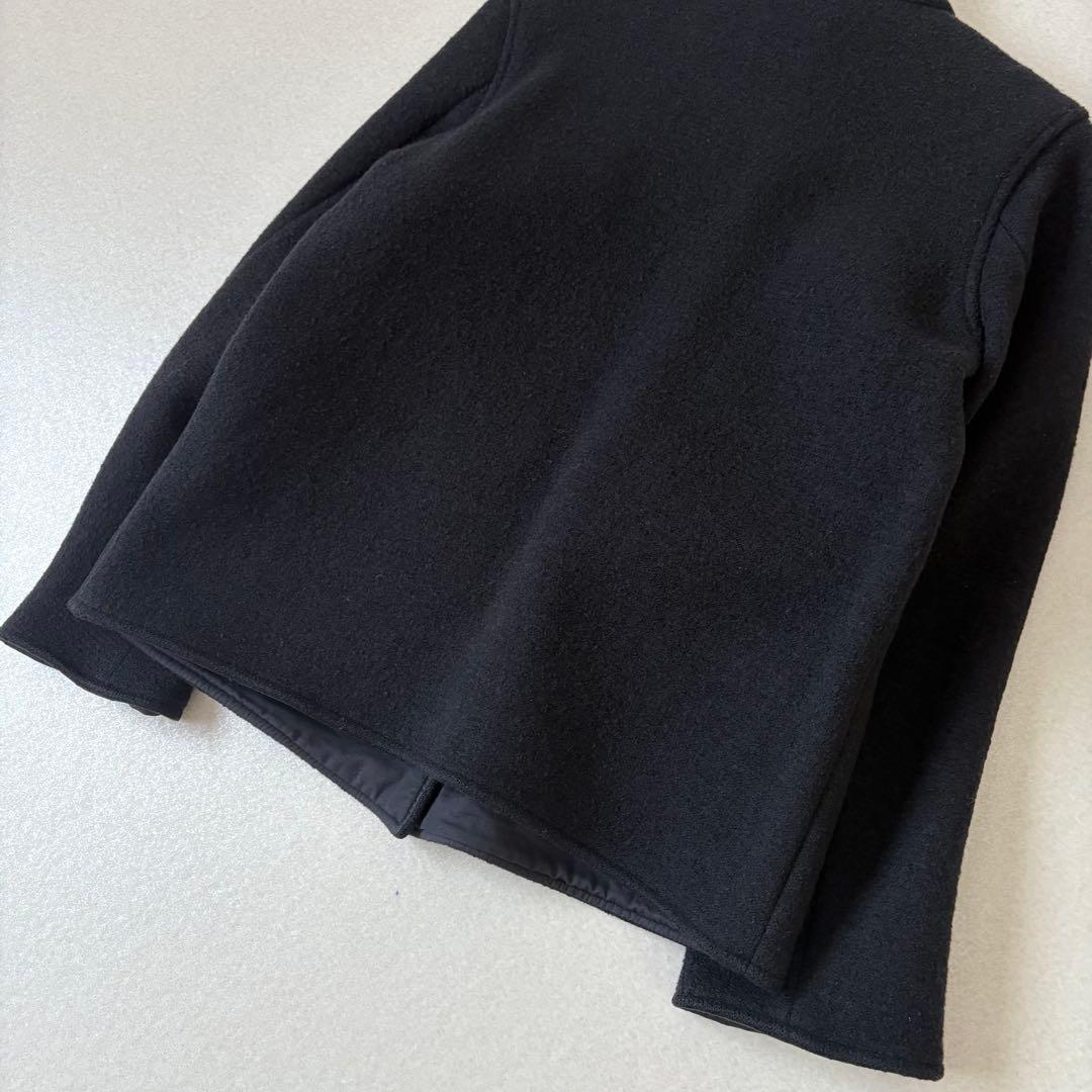 アニエスベー フランス製 ヴァージンウール ショートコート 2