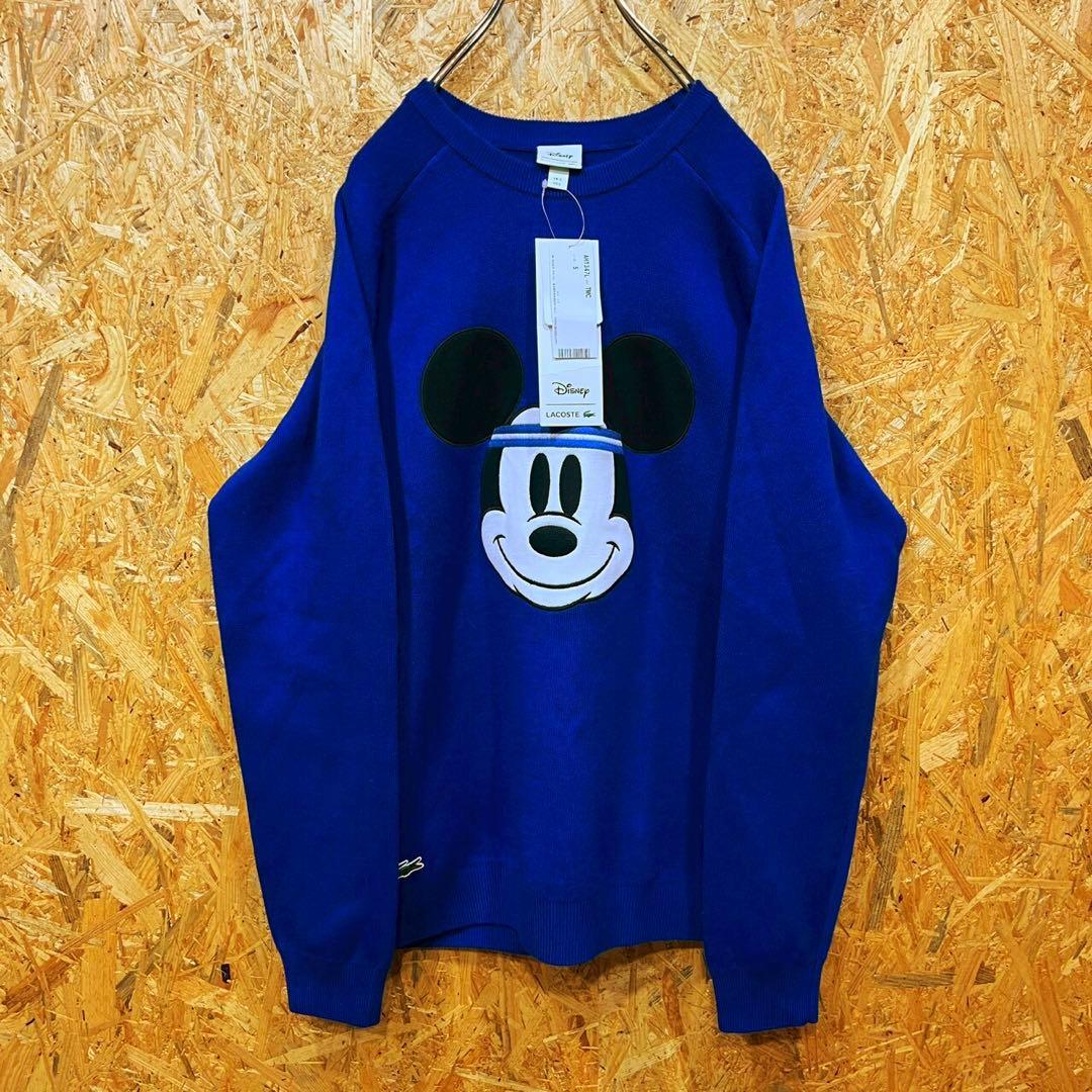 送料無料 ディズニー 激レア ラコステ 限定 コラボ ゆるだぼ ニット