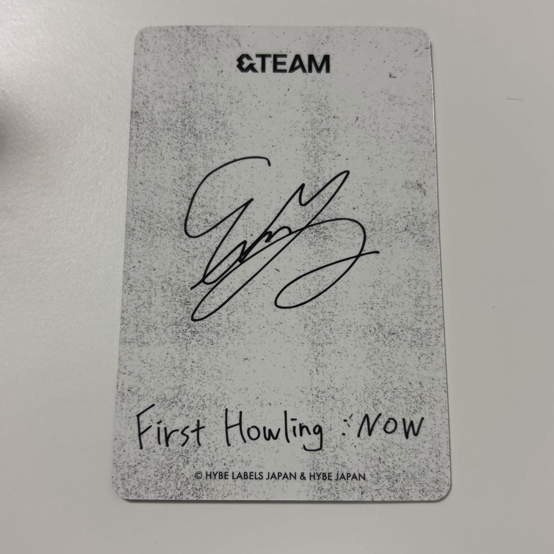 &TEAM first howling nowトレカ YUMA ユウマ - メルカリ