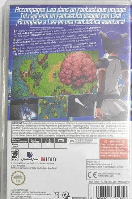 Nintendo Switch CROSSCODE 海外パッケージ版 日本語 通販