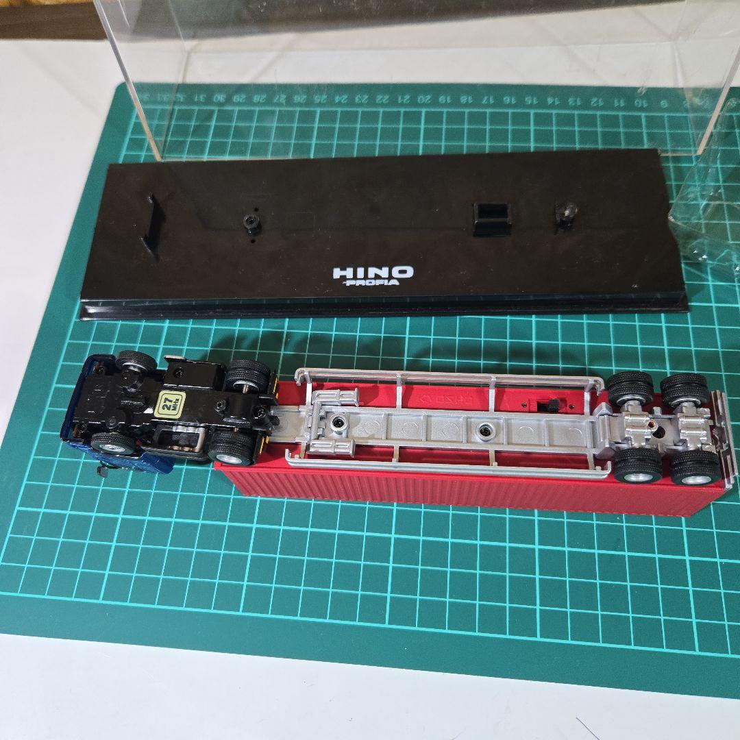 京商80/1ラジコントレーラーHINO PROFIA 海コントレーラー - メルカリ