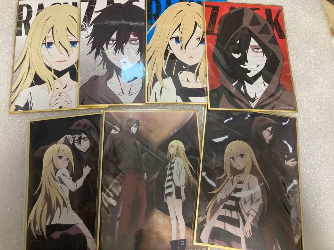 殺戮の天使　くじ引き堂　色紙 🎁RTキャンペーン🎁 【殺戮の天使 TVアニメ5周年記念くじ】 抽選で3名