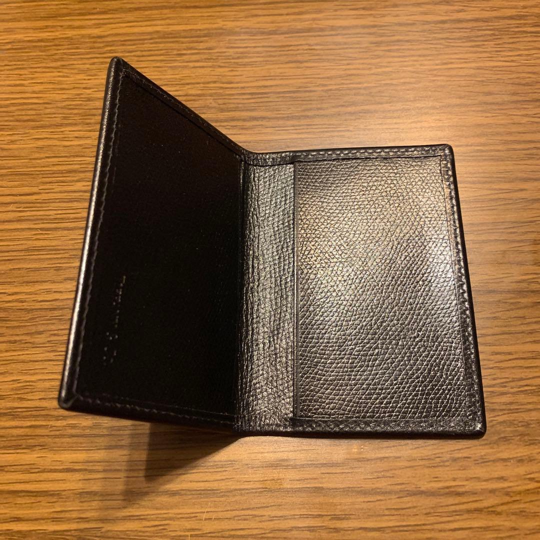新品開封済ティファニーTiffany&Co. ブラックスリムカードケース名刺