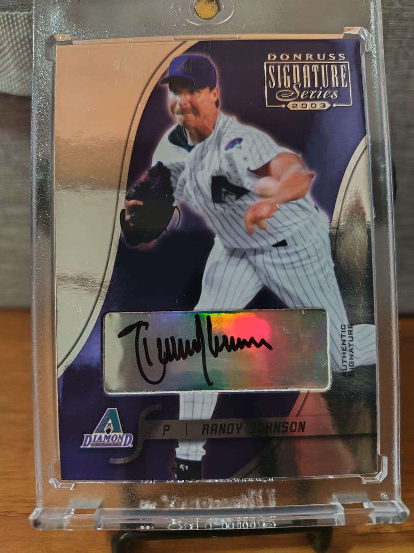 ランディ・ジョンソン 直筆サインカード - メルカリ
