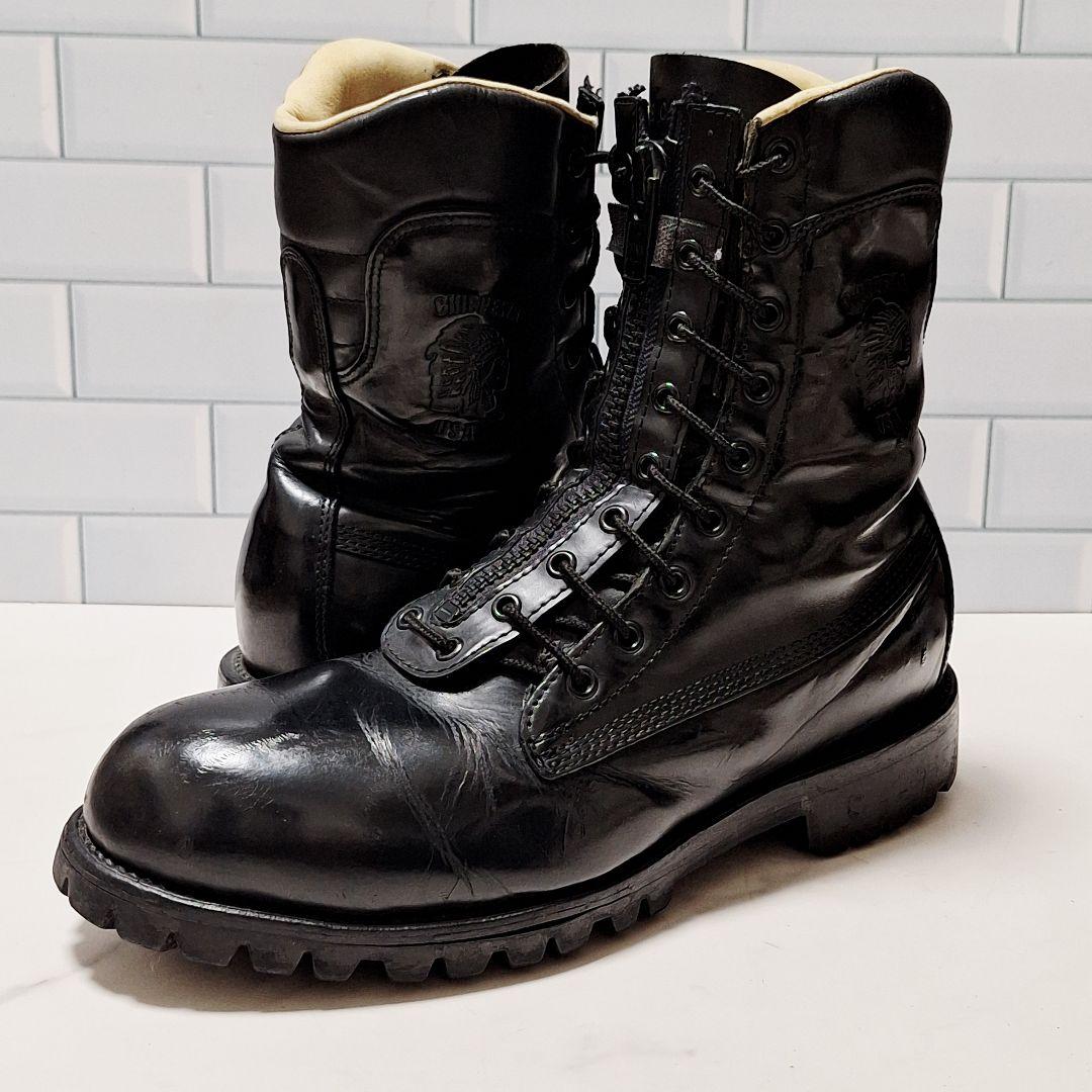 【希少】 CHIPPEWA ヴィンテージ ファイヤーマンブーツ 28 黒 10D 2026年最新】チペワ chippewa ファイヤーマン ブーツの人気アイテム