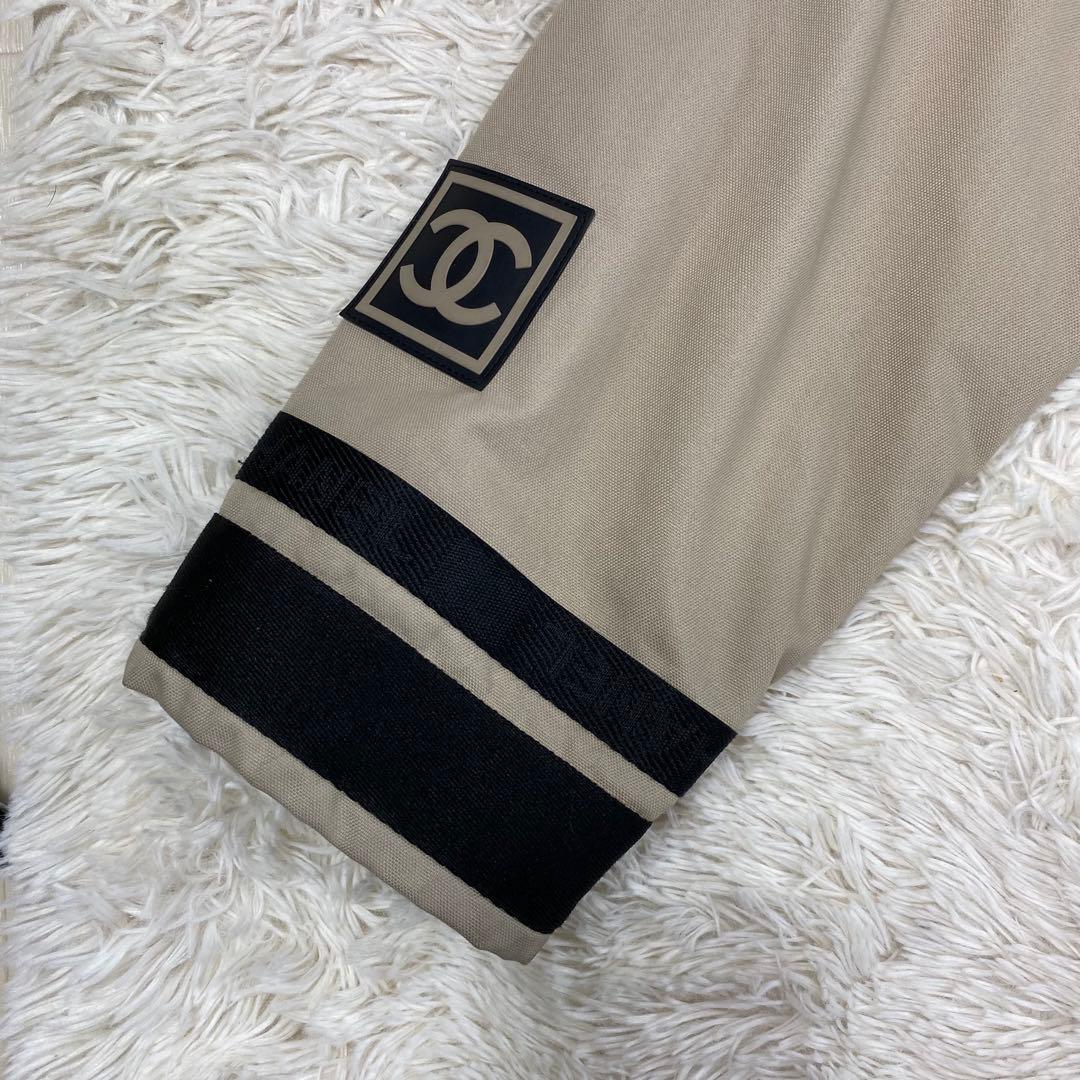 CHANEL シャネル スポーツライン フード モッズコート ココマーク