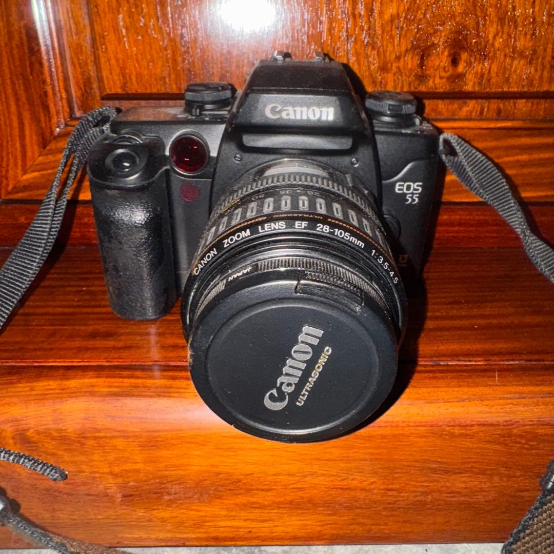 Canon EOS 55 一眼レフカメラ EF 28-105mm 動作未確認 Canon EOS 55 一眼レフカメラ 10台セット 動作未確認 ② - メルカリ