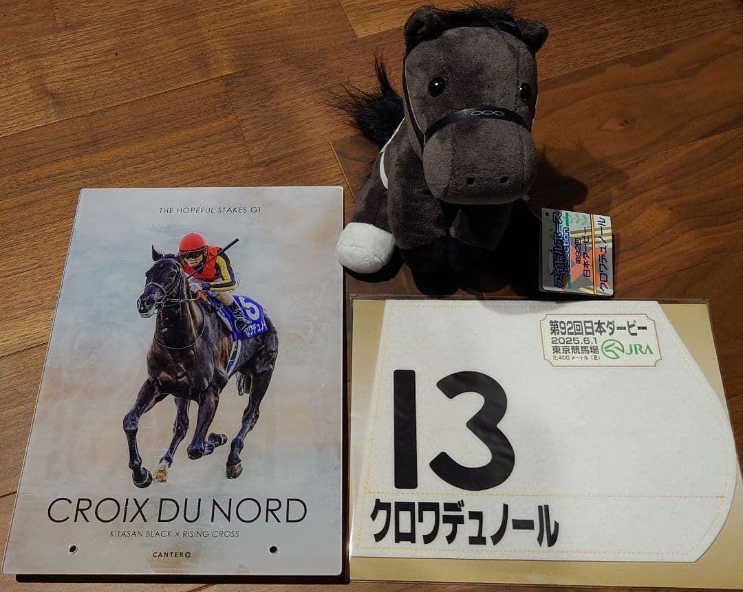 クロワデュノール アイドルホース ミニゼッケン 競馬グッズ - メルカリ