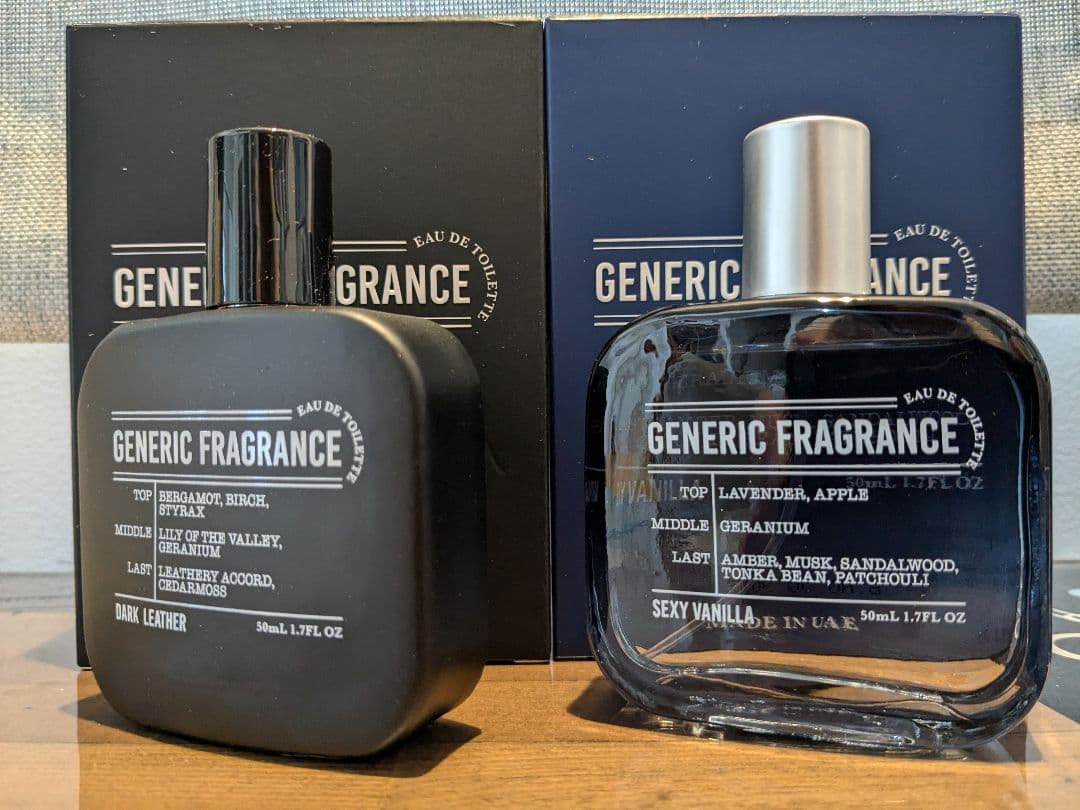 ドンキ香水】ジェネリックフレグランス ダークレザー＆セクシーバニラ