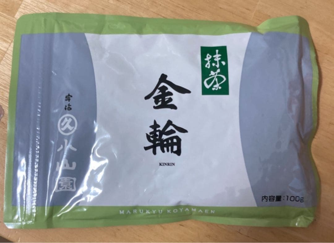 丸久小山園　金輪 抹茶100g袋　賞味期限2026.4.2 抹茶 宇治 丸久小山園 清浄の白 100g 袋（せいじょうのしろ）裏千家