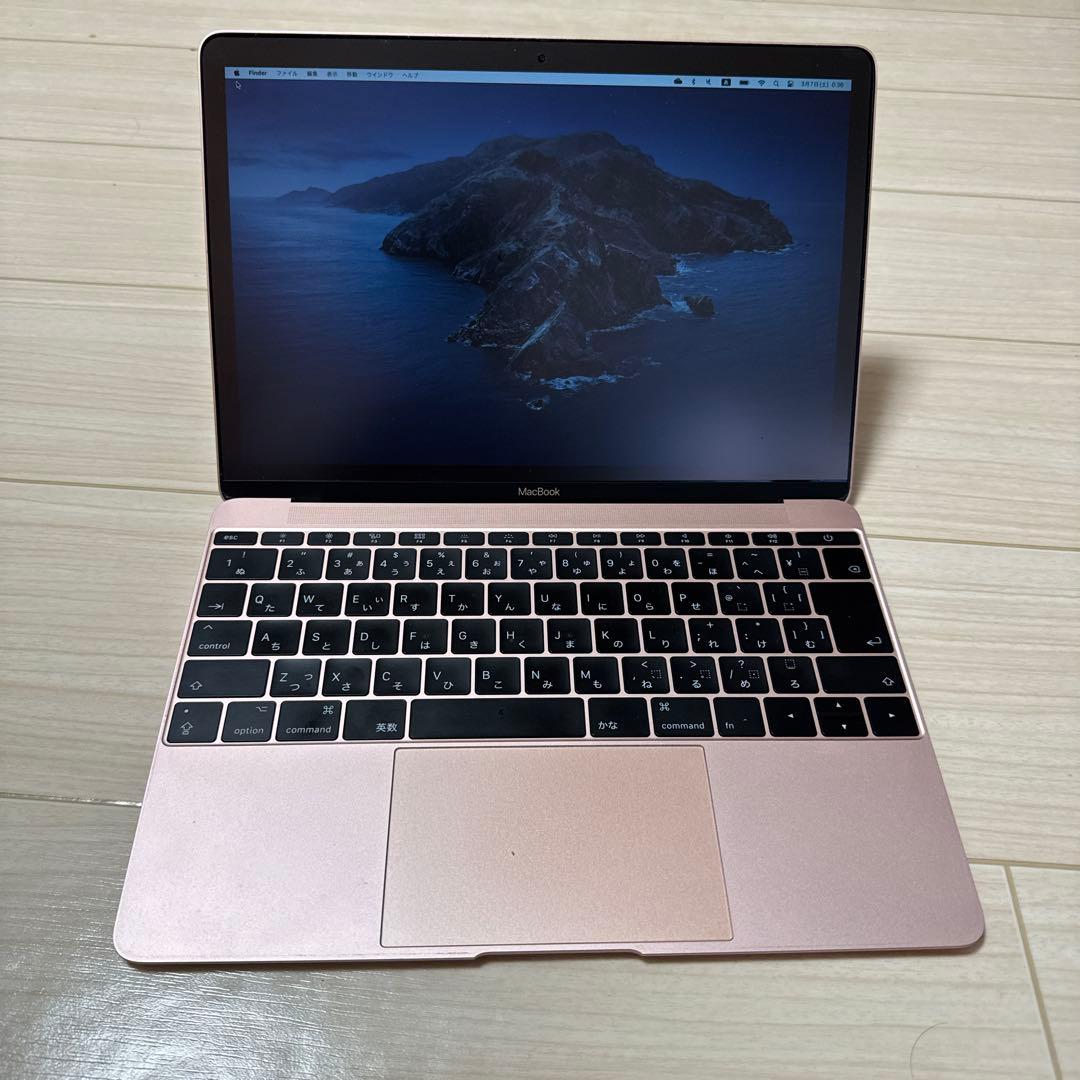 Apple MacBook 12インチ 2017 ローズゴールド 本体 - メルカリ