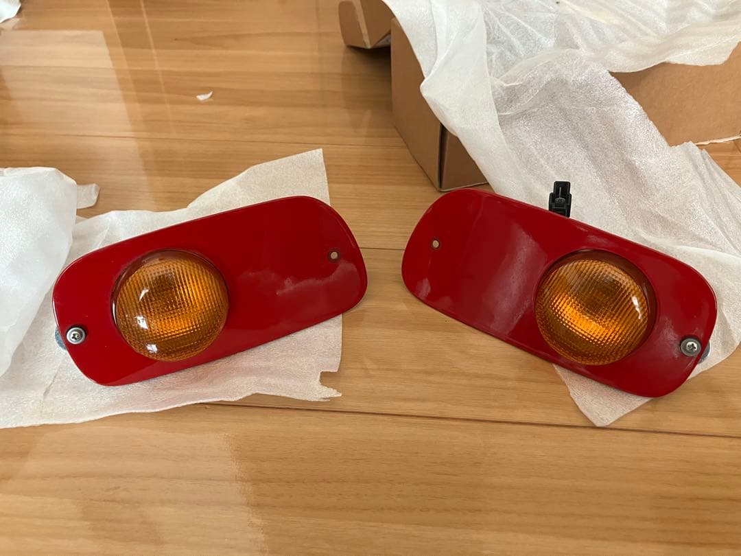 希少 L700 ダイハツ ミラジーノ ウインカー クラシックターンランプ 赤