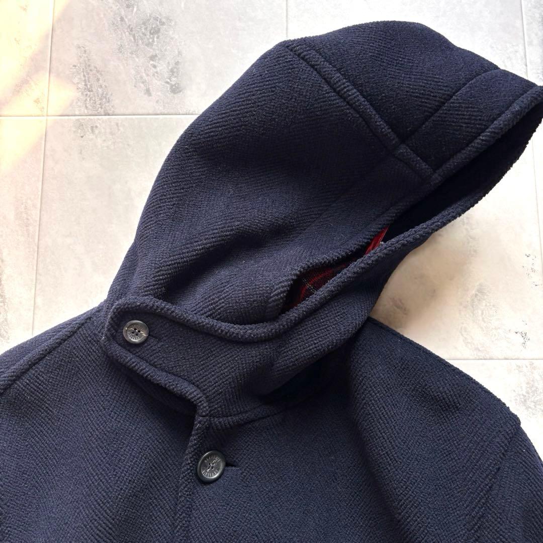 入手困難】バラクータ×ムーアブルック ヘリンボーン ダッフル ウール