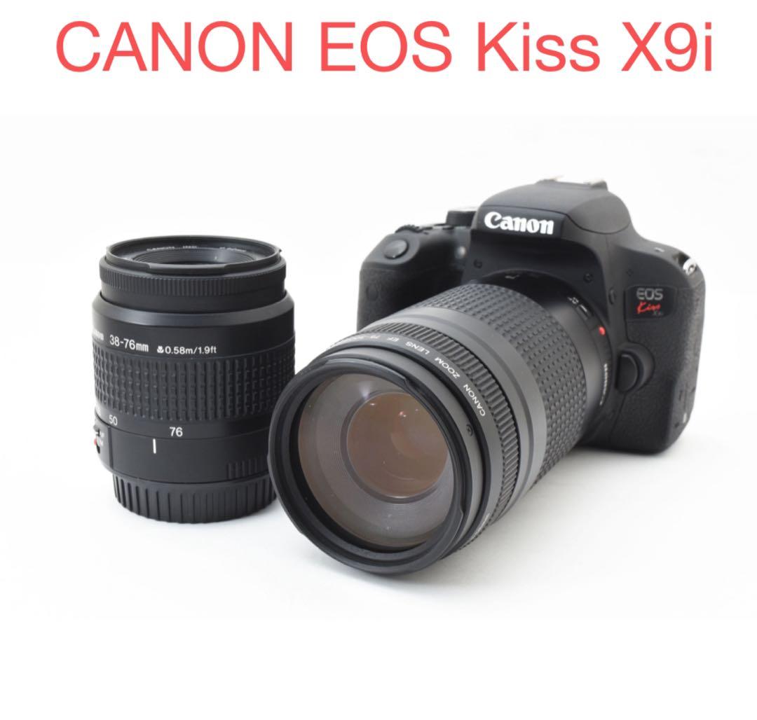 デジタル一眼レフカメラ/canon kiss x9i標準&望遠ダブルレンズセット Amazon | Canon デジタル一眼レフカメラ EOS Kiss X9i ダブルズーム