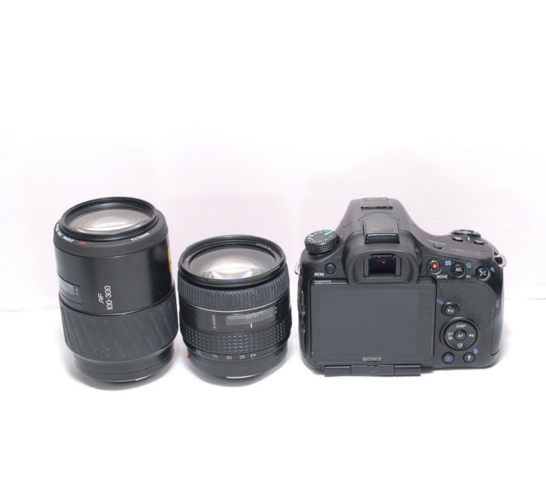 ✨一眼レフデビューに✨SONYα65✨ソニー✨ダブルレンズ✨スポーツ観戦