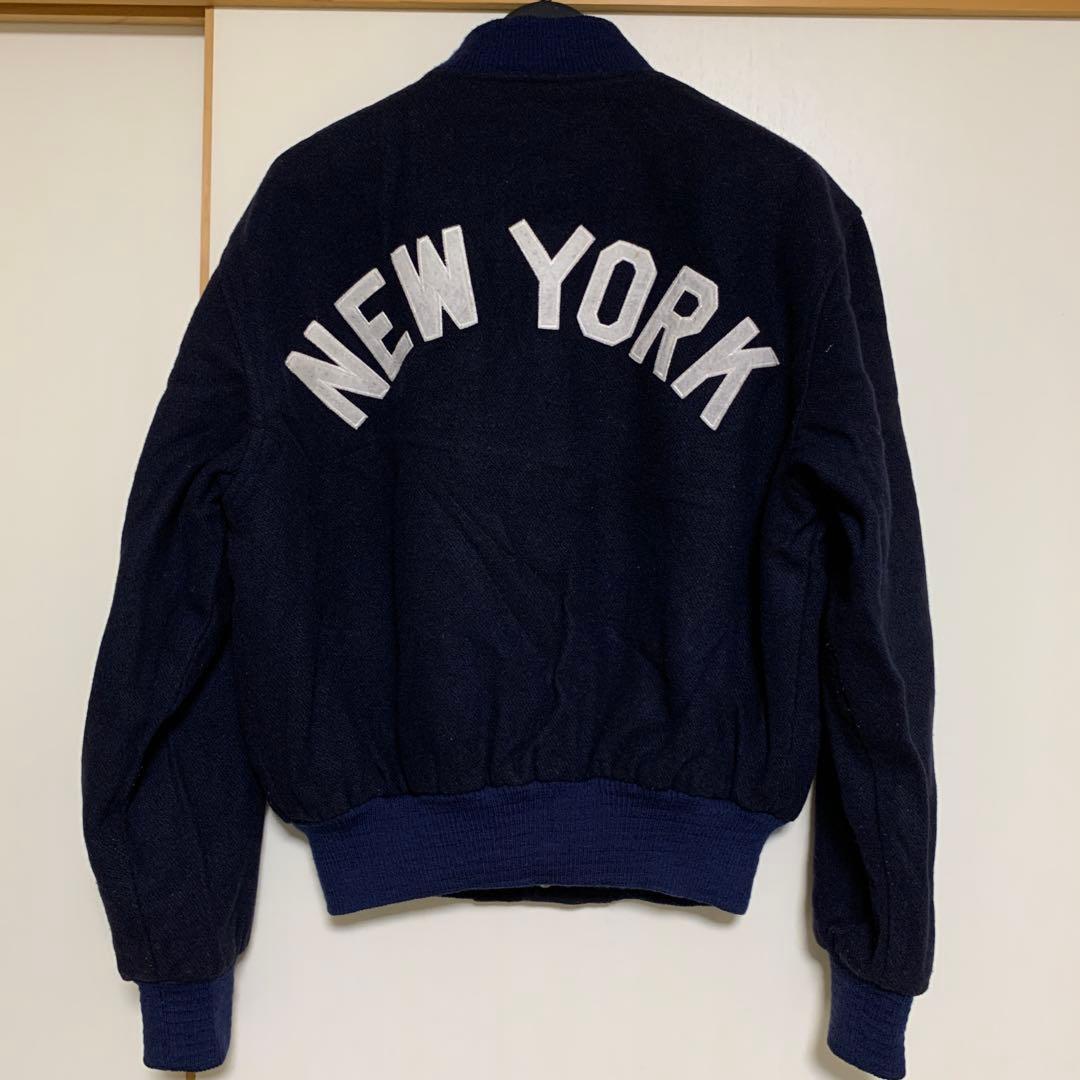 希少 BUTWIN バトウィン ヤンキース ビンテージ スタジャン 程度良好