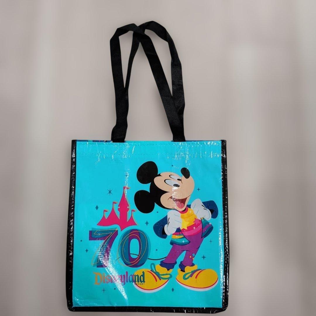 カリフォルニアディズニー 70周年 ショッピングバッグ - メルカリ