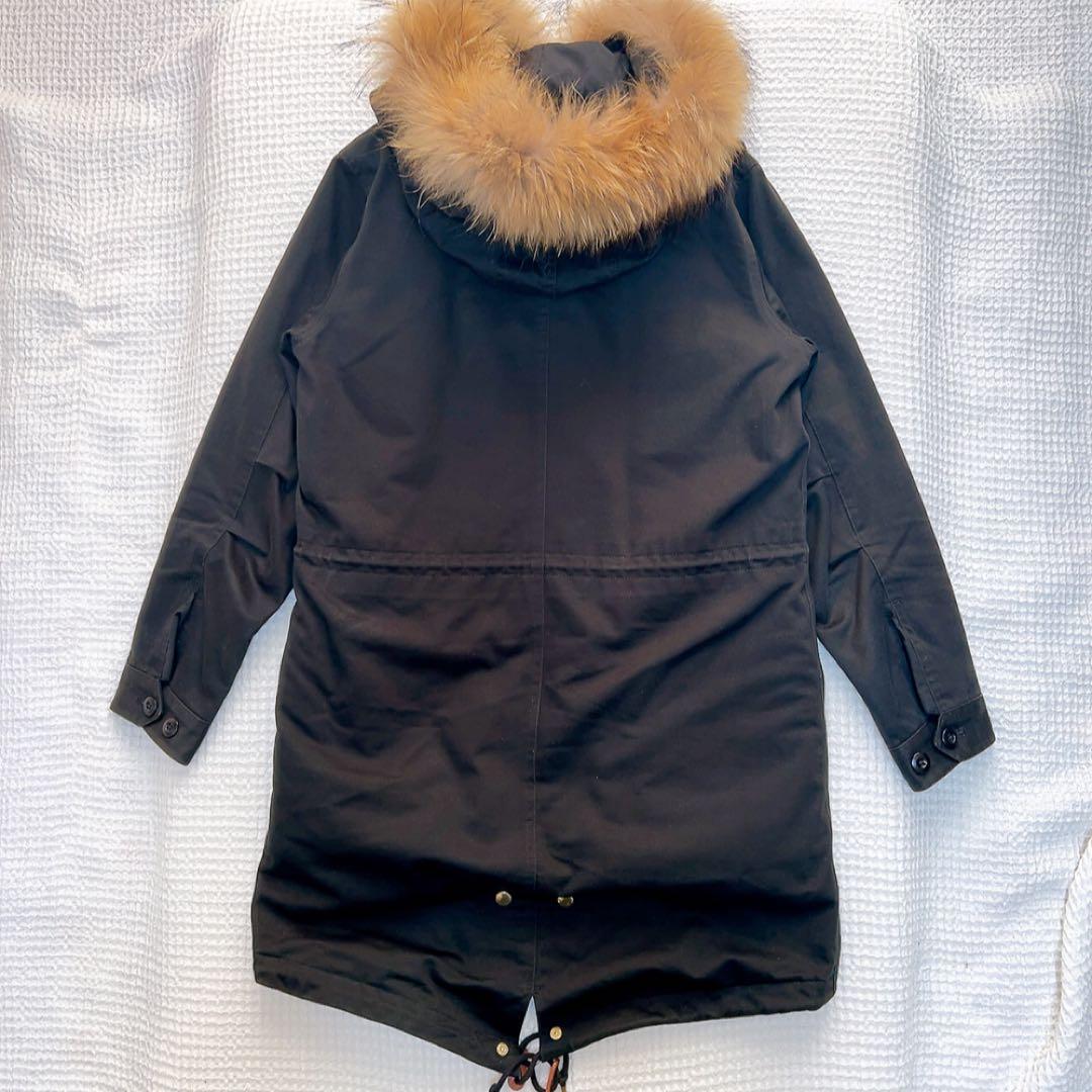 ラナ様】FRED PERRY モッズコート ファー ライナー フィッシュテール