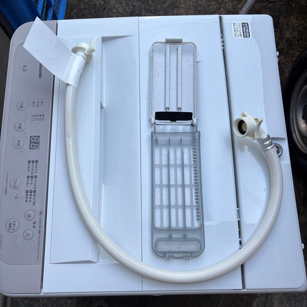 Panasonic 2021年製　NA-F60B15 6.0kg 縦型洗濯機