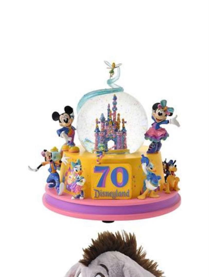 ディズニーキャラクター スノードーム ミュージック＆ライトアップ 70