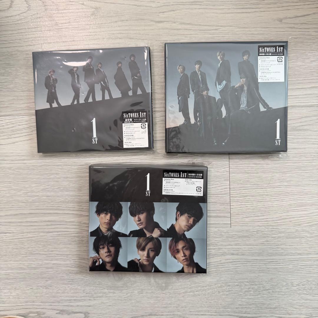 SixTONES アルバム 1ST 3形態セット - メルカリ