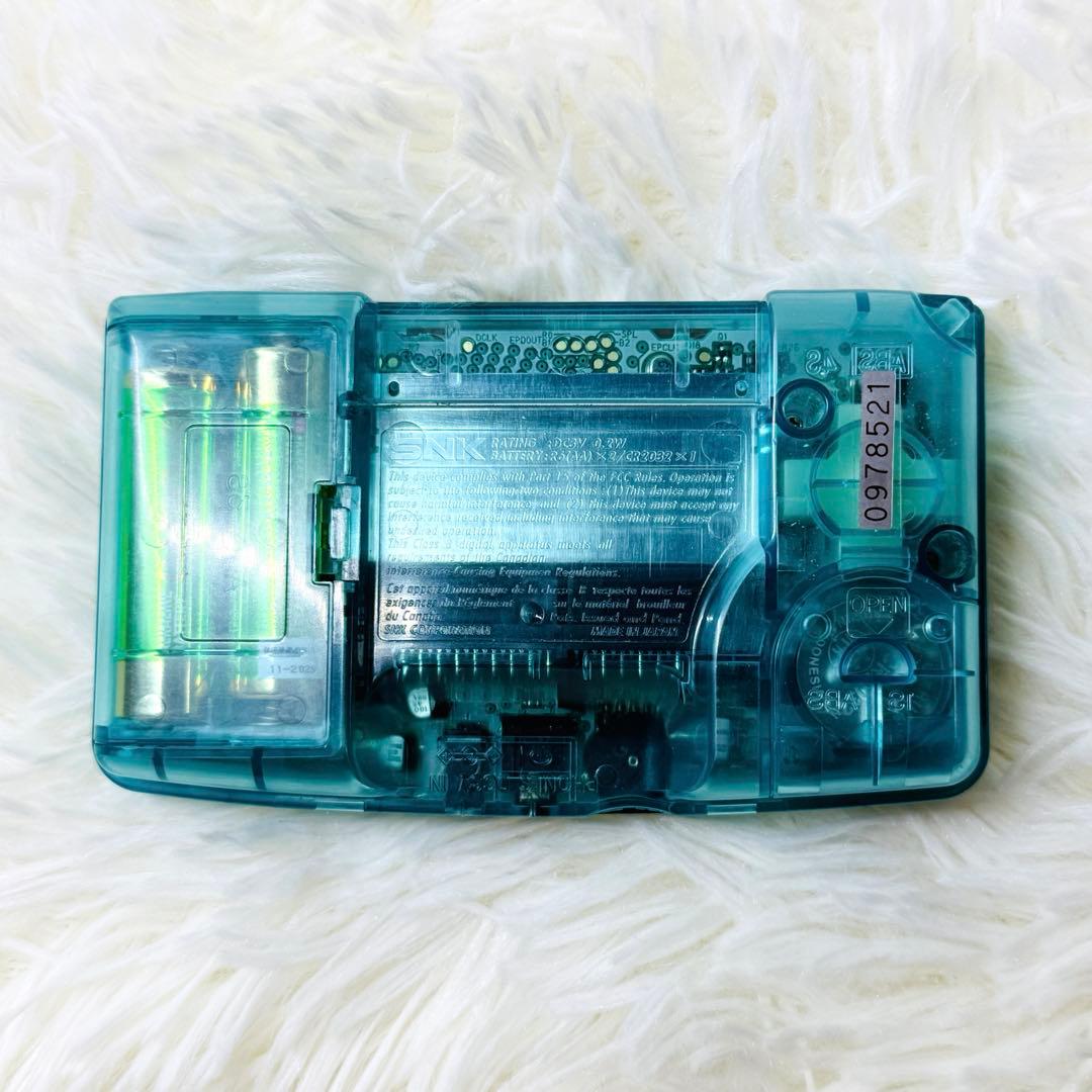 希少 NEOGEOネオジオポケットカラー クリスタルブルー 本体 - メルカリ