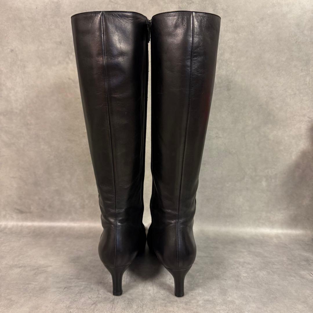 サルヴァトーレフェラガモ ブーツ 7サイズ ブラック ファッション