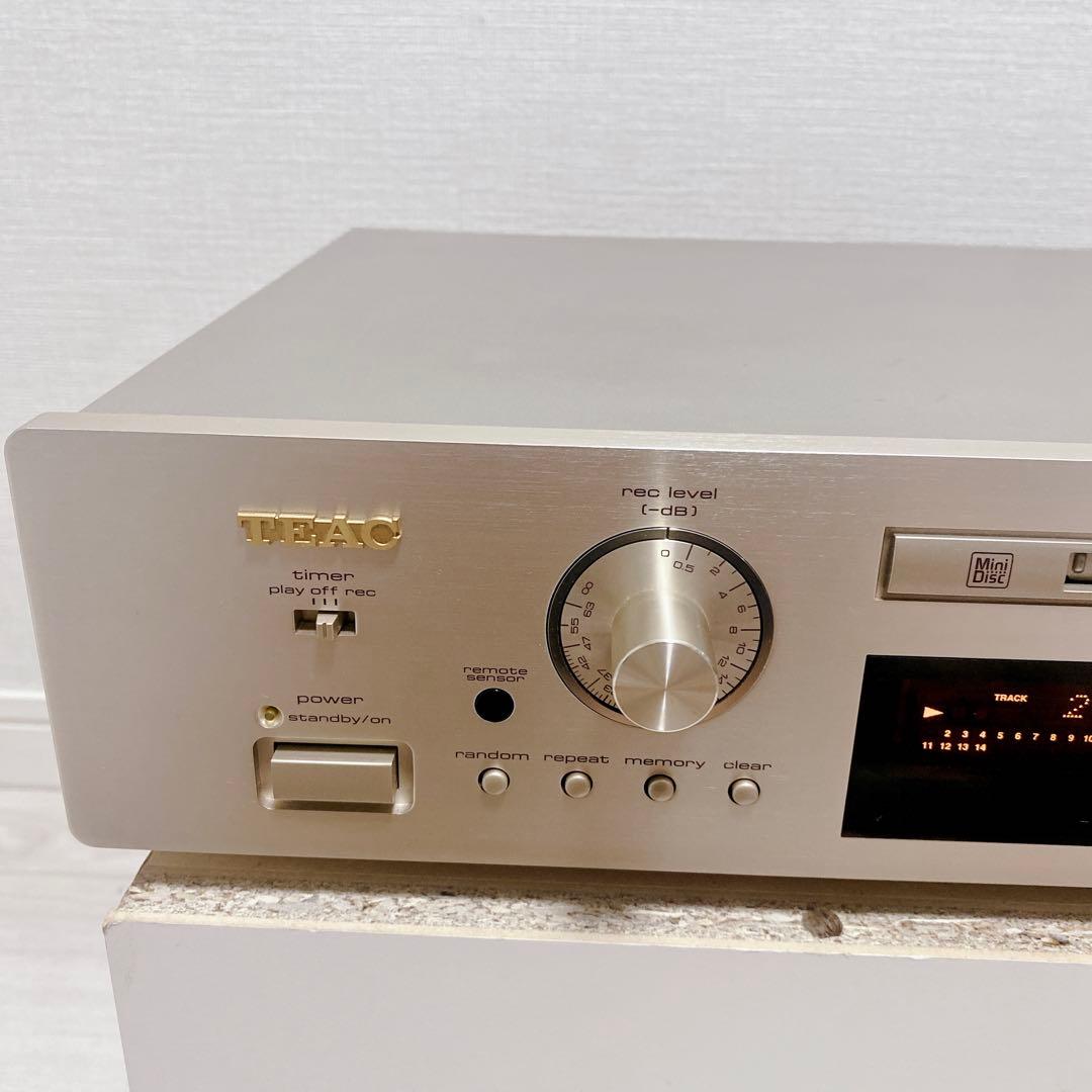 超希少 名機 TEAC MD-8 高級 ミニディスクデッキ 動作品 - メルカリ