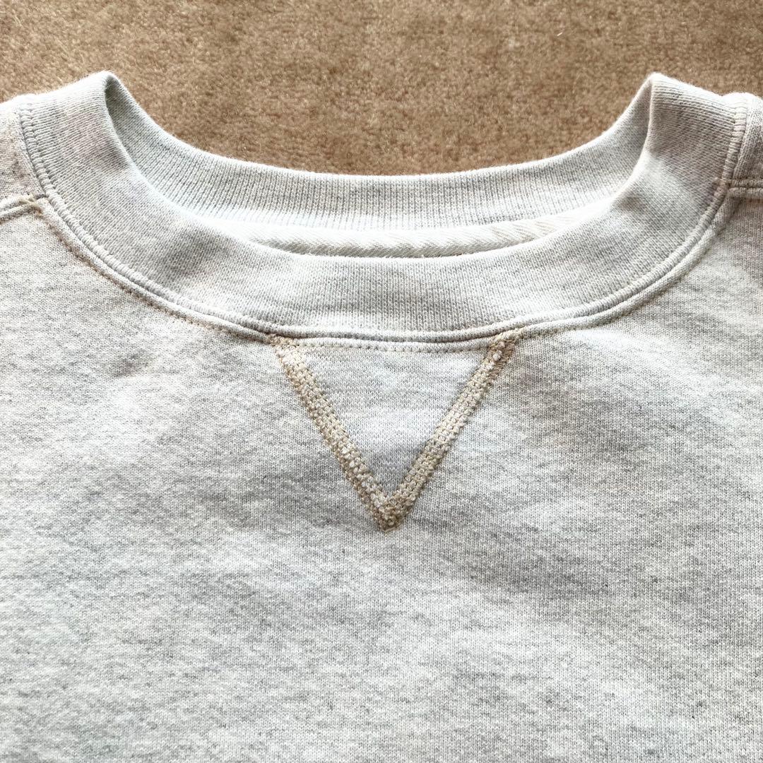 L.L.Bean × Russell スウェット 無地 杢ホワイト XXL