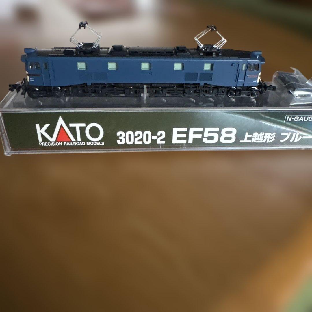 新同】KATO 3020-2 EF58 上越形ブルー付属品未使用未開封⑥ - メルカリ