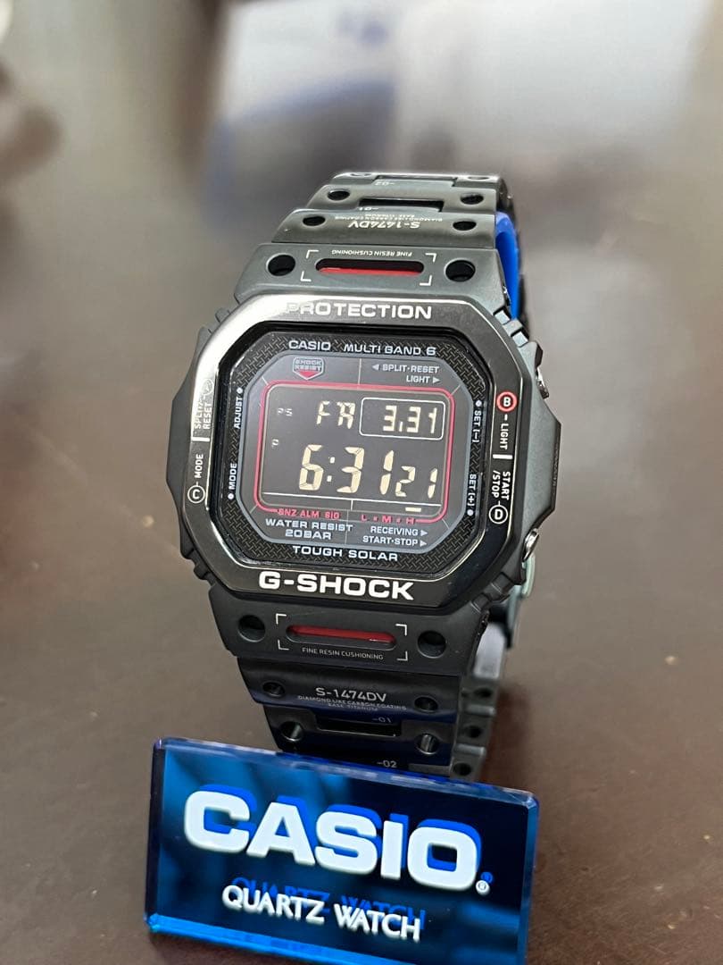 本日限定セールG-SHOCK GMW-B5000TVA-1JR風MOD カスタム - メルカリ