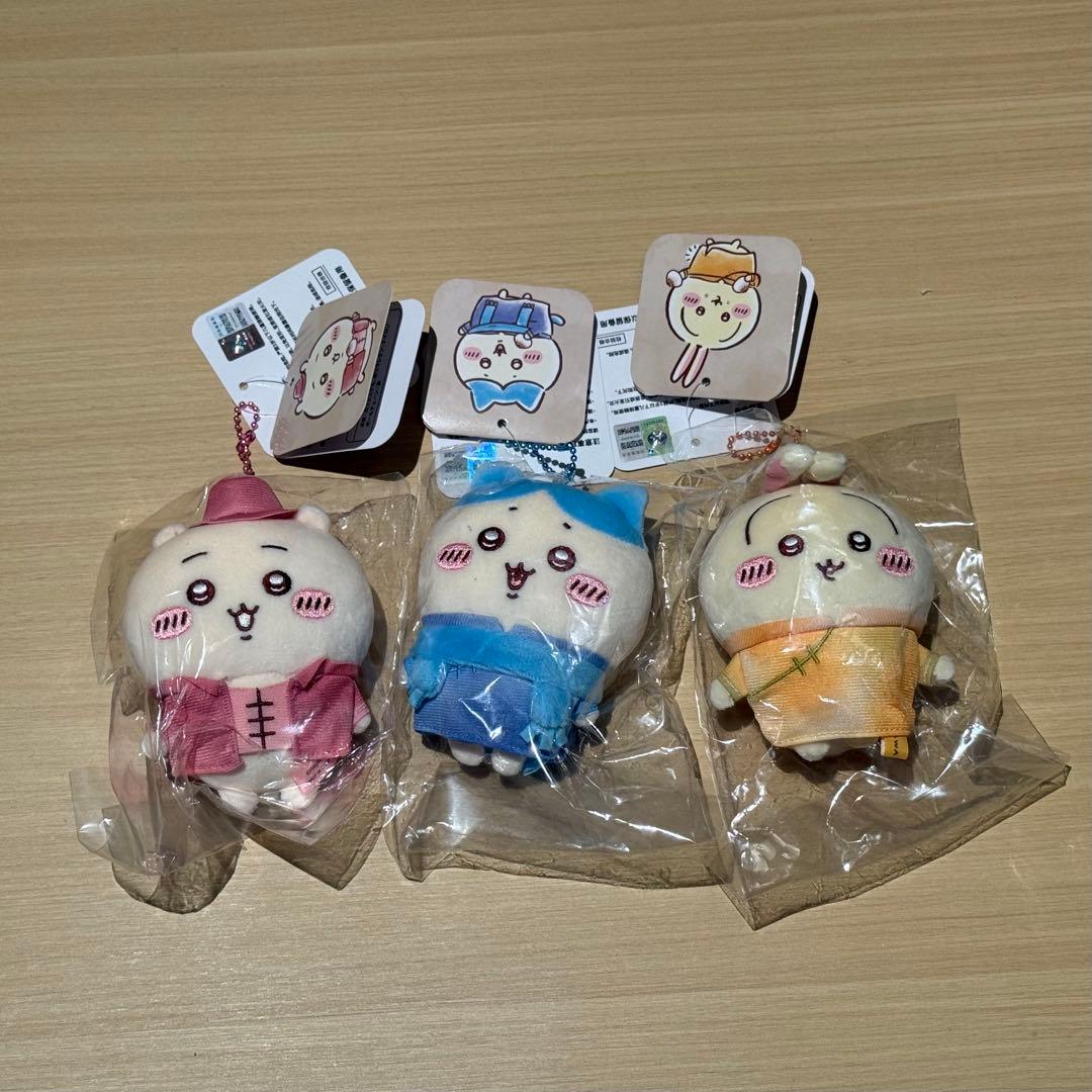 上海限定】ちいかわ レトロ ぬいぐるみ マスコット 全3種 - ぬいぐるみ快適