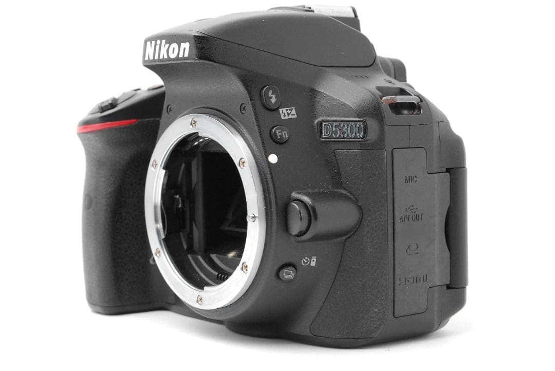 箱・付属品付き】Nikon D5300 WiFiモデル スマホ転送 自撮りOK - メルカリ